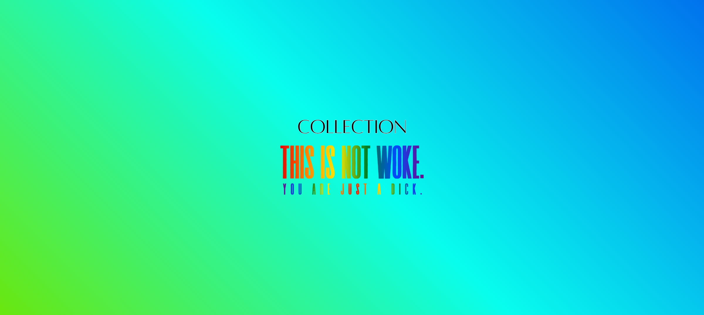 This is not woke...