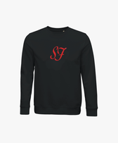 Sweatshirt noir | Logo Salut Fred
