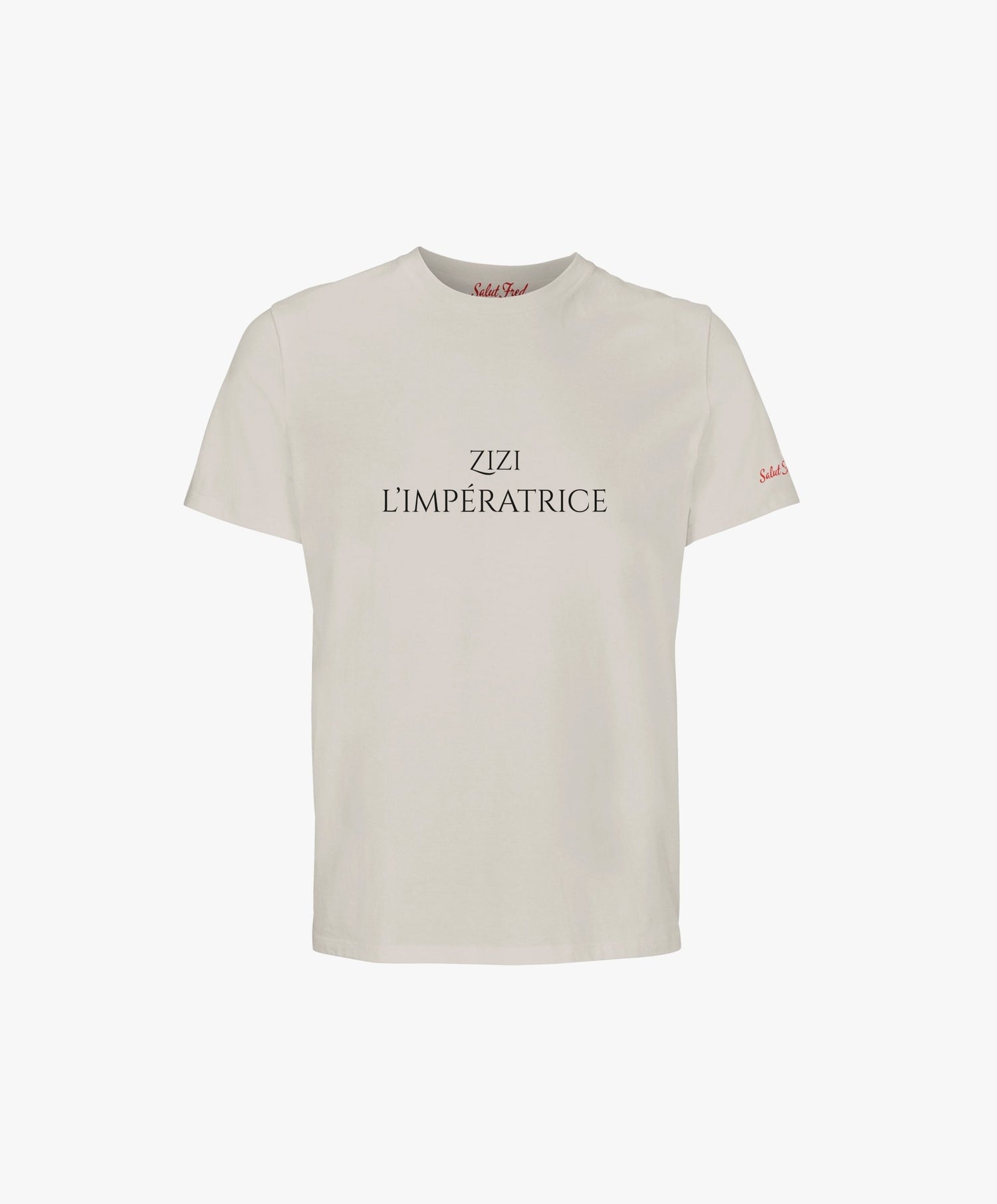 T-shirt classique écru | Zizi l'Impératrice