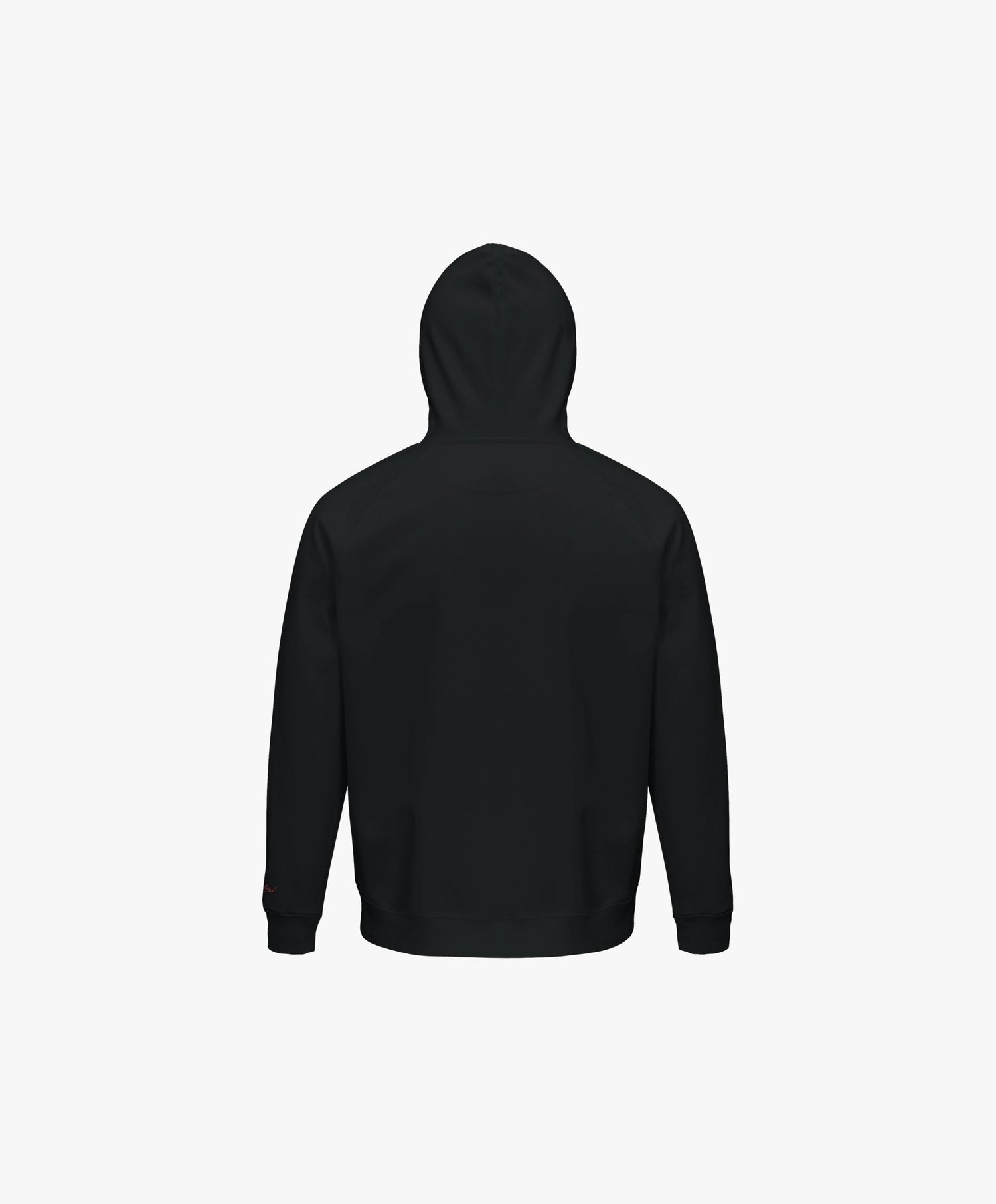 Sweatshirt à capuche noir | Logo Salut Fred