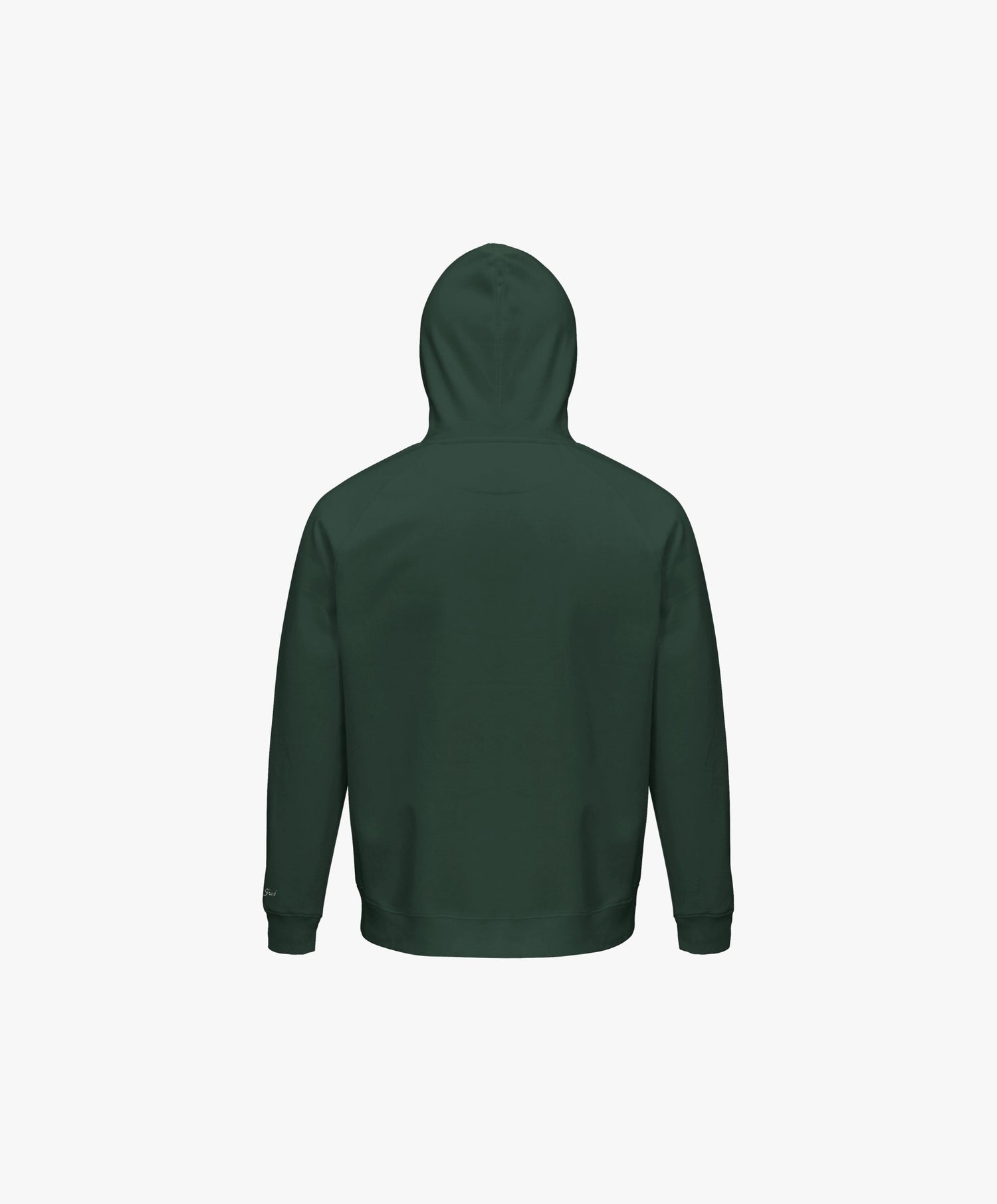 Sweatshirt à capuche vert profond | Logo Salut Fred