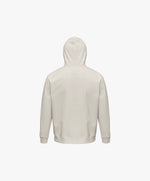 Vue de dos du hoodie écru Rue Duquesne Salut Fred de la collection Rues de France