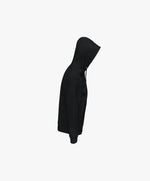 Vue côté droit du hoodie noir Salut Fred