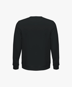 Vue de dos du sweatshirt noir SF Monogramme Salut Fred