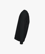 Vue côté droit du sweatshirt noir Salut Fred