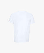 Vue de dos du t-shirt classique blanc Salut Fred