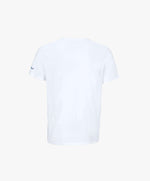 Vue de dos du t-shirt classique blanc Salut Fred de la collection Pride « This is not woke. You are just a dick. »