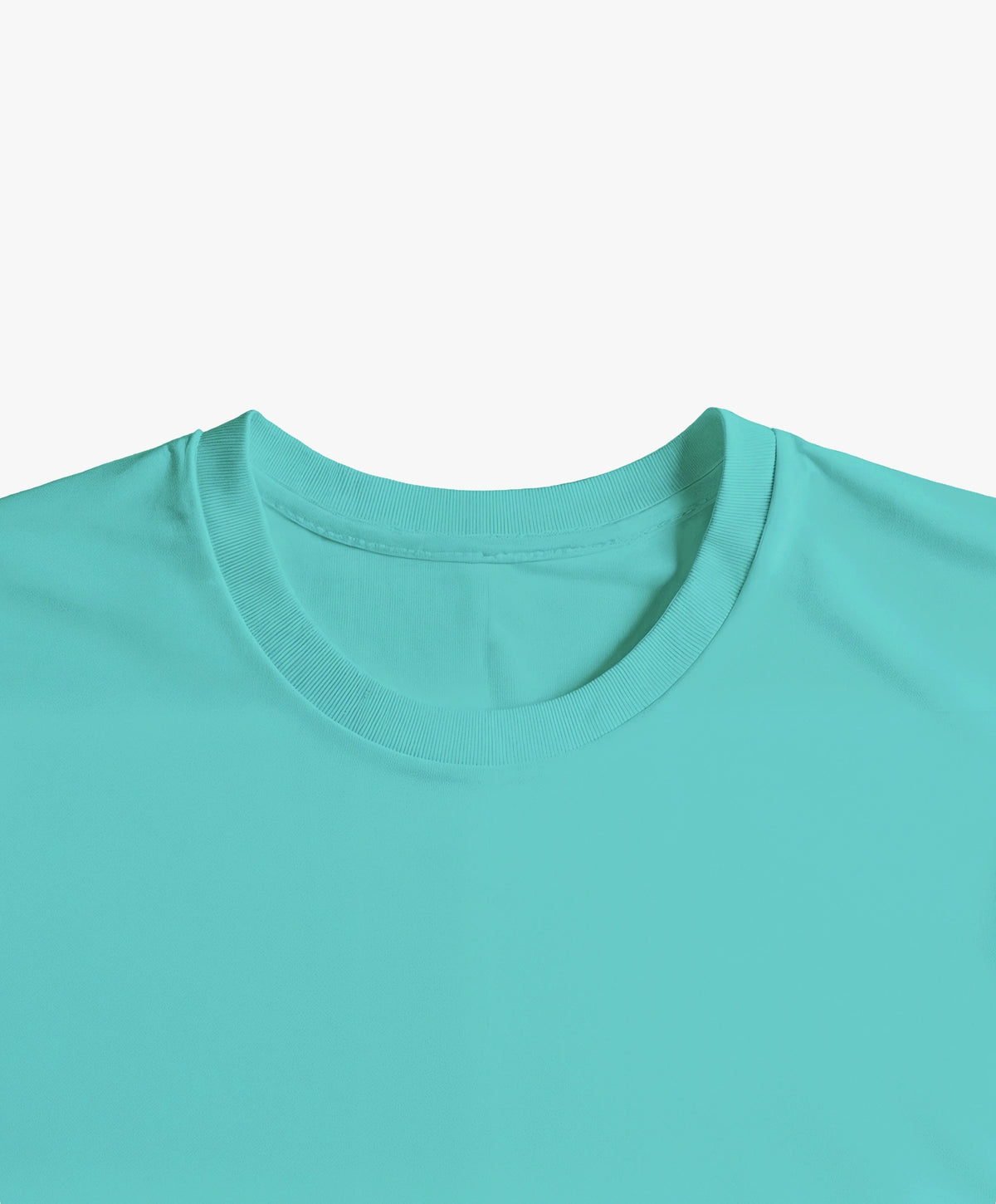 Vue intérieure du col du t-shirt classique jade Salut Fred