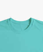 Vue intérieure du col du t-shirt classique jade Salut Fred