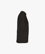 Vue côté droit du t-shirt classique noir Salut Fred