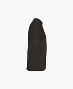 Vue côté droit du t-shirt classique noir Salut Fred