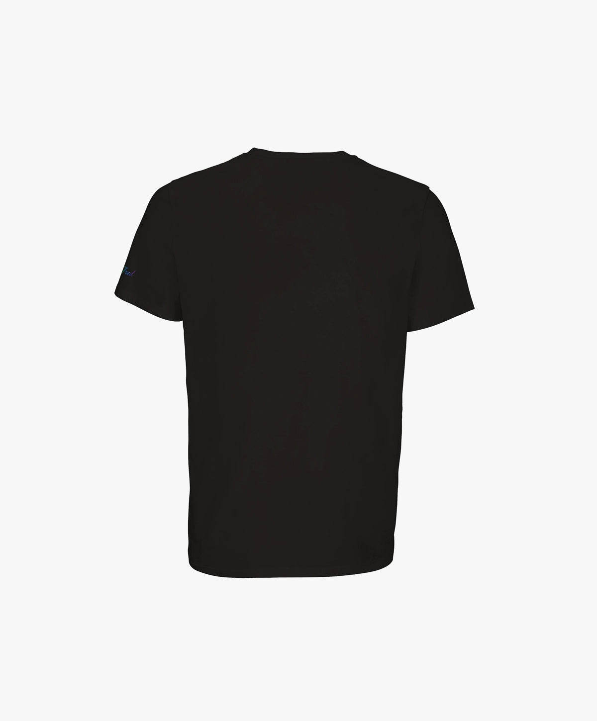 Vue de dos du t-shirt classique noir Salut Fred
