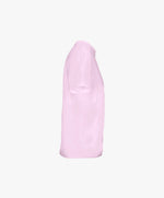 Vue côté droit du t-shirt classique rose poudré Salut Fred