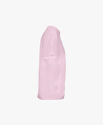 Vue côté droit du t-shirt classique rose poudré Salut Fred