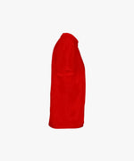 Vue côté droit du t-shirt classique rouge Salut Fred