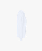 Vue côté droit du t-shirt manches longues blanc Salut Fred